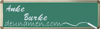 Anke Burke Visitenkarte
